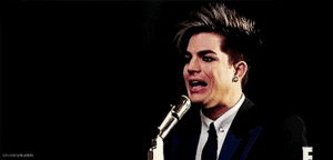 Adam Lambert GIF. Artiesten Gifs Adam lambert 