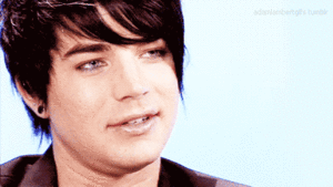 Adam Lambert GIF. Artiesten Gifs Adam lambert 