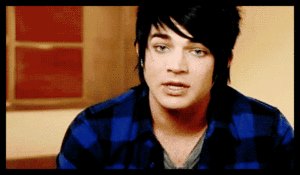 Adam Lambert GIF. Artiesten Gifs Adam lambert 