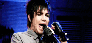 Adam Lambert GIF. Artiesten Gifs Adam lambert 