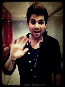 Adam Lambert GIF. Artiesten Tommy Kus Gifs Adam lambert 2010 Glam natie tour 