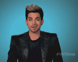 Adam Lambert GIF. Verward Artiesten Gifs Adam lambert Wat 