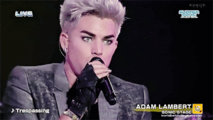 Adam Lambert GIF. Muziek Artiesten Gifs Adam lambert 
