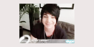 Adam Lambert GIF. Artiesten Gifs Adam lambert Glambert 