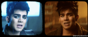 Adam Lambert GIF. Artiesten Gifs Adam lambert Gala 