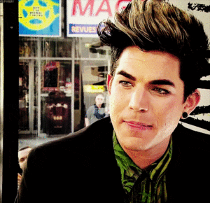Adam Lambert GIF. Artiesten Kus Gifs Adam lambert Europa Glam natie tour 