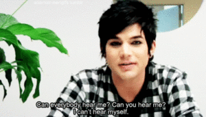 Adam Lambert GIF. Artiesten Gifs Adam lambert 