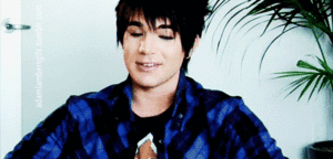 Adam Lambert GIF. Artiesten Gifs Adam lambert 