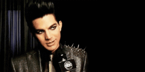 Adam Lambert GIF. Artiesten Gifs Adam lambert 