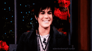 Adam Lambert GIF. Artiesten Gifs Adam lambert Aanbiddelijk 