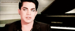 Adam Lambert GIF. Muziek Artiesten Gifs Adam lambert 