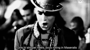 Adam Lambert GIF. Artiesten Tommy Kus Gifs Adam lambert 2010 Glam natie tour 