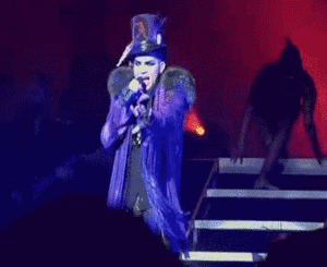 Adam Lambert GIF. Interview Artiesten Gifs Adam lambert 2010 Uk Jonathan ross tonen 