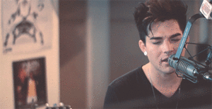 Adam Lambert GIF. Artiesten Gifs Adam lambert 