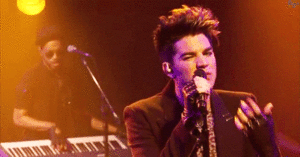 Adam Lambert GIF. Muziek Artiesten Gifs Adam lambert 
