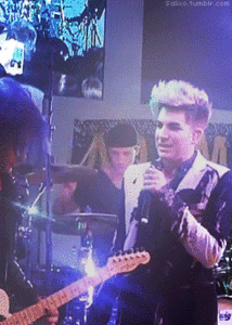 Adam Lambert GIF. Artiesten Gifs Adam lambert 