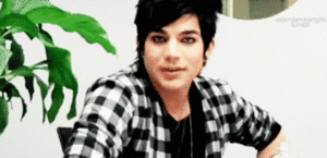 Adam Lambert GIF. Artiesten Gifs Adam lambert American idol 