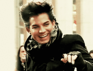 Adam Lambert GIF. Artiesten Gifs Adam lambert Gala 