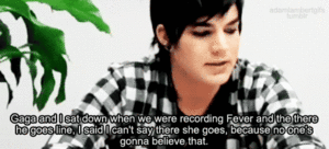 Adam Lambert GIF. Artiesten Gifs Adam lambert Petersburg Btikm 