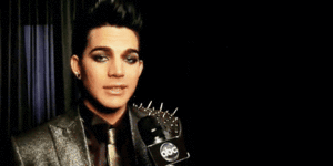 Adam Lambert GIF. Artiesten Gifs Adam lambert 