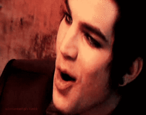 Adam Lambert GIF. Artiesten Gifs Adam lambert Geschokt 