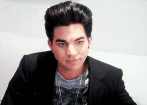 Adam Lambert GIF. Interview Artiesten Gifs Adam lambert 2010 Europa 