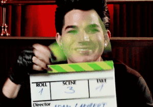 Adam Lambert GIF. Artiesten Gifs Adam lambert 