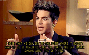 Adam Lambert GIF. Muziek Artiesten Gifs Adam lambert 
