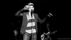 Adam Lambert GIF. Artiesten Gifs Adam lambert 2012 Kickin &amp;#39;in 
