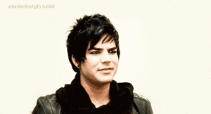 Adam Lambert GIF. Artiesten Gifs Adam lambert 