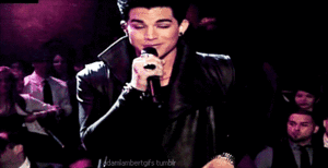 Adam Lambert GIF. Artiesten Gifs Adam lambert 