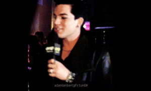 Adam Lambert GIF. Artiesten Gifs Adam lambert 