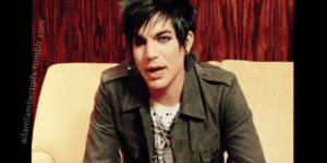 Adam Lambert GIF. Artiesten Gifs Adam lambert 