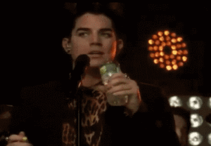 Adam Lambert GIF. Artiesten Gifs Adam lambert 