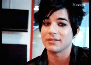 Adam Lambert GIF. Muziek Artiesten Gifs Adam lambert 