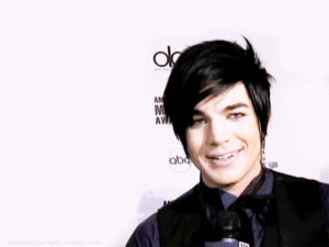 Adam Lambert GIF. Artiesten Kus Gifs Adam lambert Europa Glam natie tour 