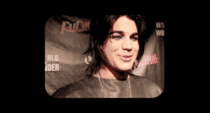 Adam Lambert GIF. Artiesten Gifs Adam lambert 2010 Fotoset Fotoshoot 