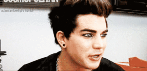 Adam Lambert GIF. Artiesten Gifs Adam lambert 