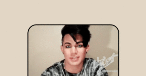 Adam Lambert GIF. Artiesten Gifs Adam lambert Pose 