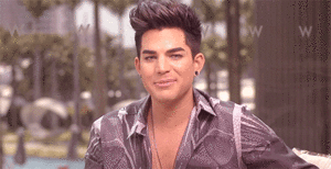 Adam Lambert GIF. Artiesten Gifs Adam lambert 
