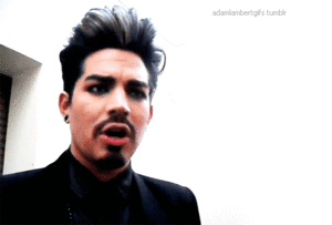 Adam Lambert GIF. Interview Artiesten Gifs Adam lambert 2010 