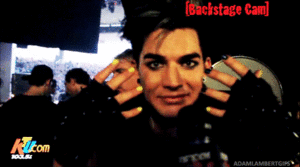 Adam Lambert GIF. Artiesten Gifs Adam lambert 