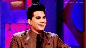 Adam Lambert GIF. Interview Artiesten Gifs Adam lambert 2010 Uk Jonathan ross tonen 
