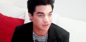 Adam Lambert GIF. Interview Artiesten Gifs Adam lambert 2010 