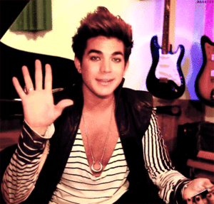 Adam Lambert GIF. Artiesten Gifs Adam lambert 