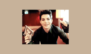 Adam Lambert GIF. Artiesten Gifs Adam lambert 