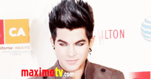 Adam Lambert GIF. Muziek Artiesten Gifs Adam lambert 