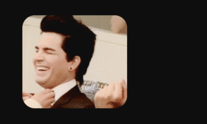 Adam Lambert GIF. Interview Artiesten Gifs Adam lambert American idol 