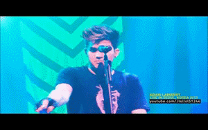 Adam Lambert GIF. Muziek Artiesten Gifs Adam lambert 