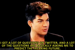Adam Lambert GIF. Muziek Artiesten Gifs Adam lambert 